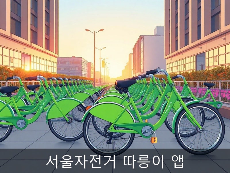 서울자전거 따릉이 앱 회원가입 이용권 요금 총정리