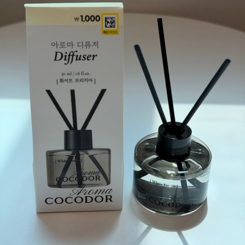 다이소 디퓨저 추천 코코도르 화이트 프라지아 1,000원 솔직 후기