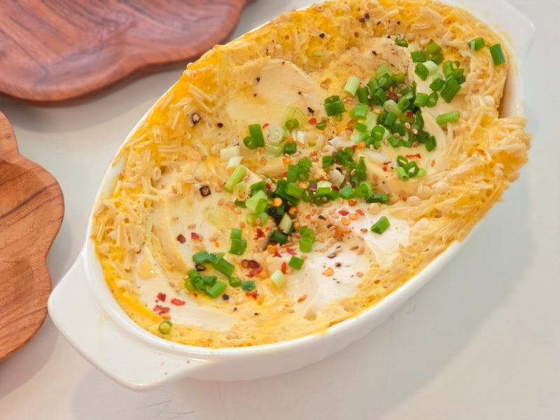 50대 김완선 동안 비결! 저속노화 순두부 계란찜 만들기, 전자렌지 5분컷