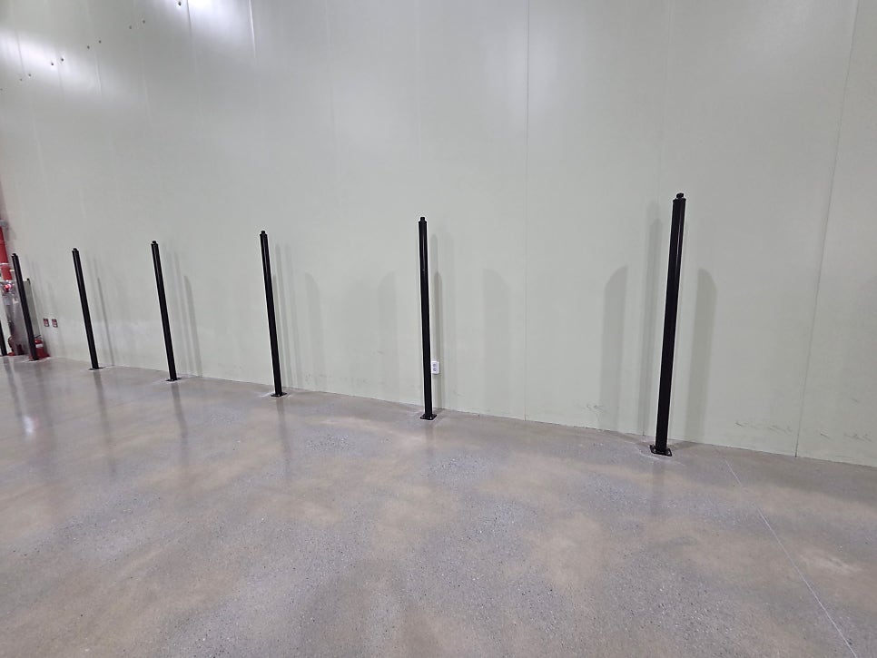 충북 음성 물류센터 휀스 제품 보관용 펜스 설치