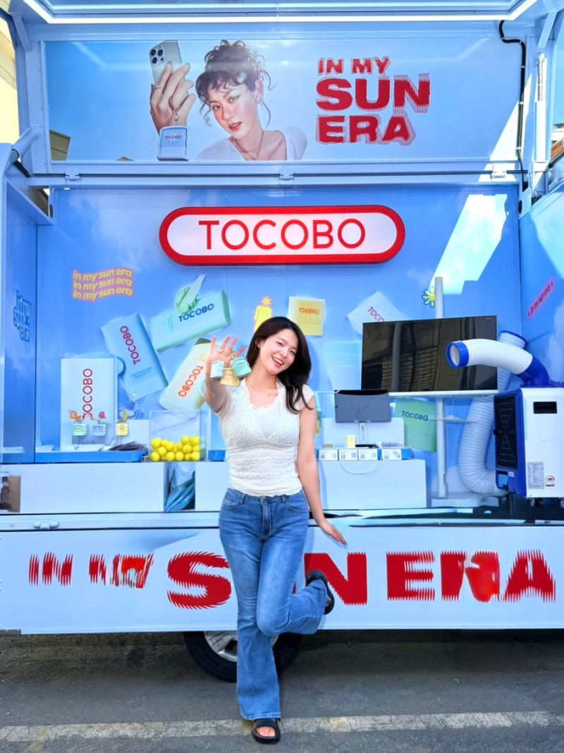 Tocobo Seongsu Moving Pop-up Review & Event: Recommended TOCOBO Sunscreen and Sun Stick
