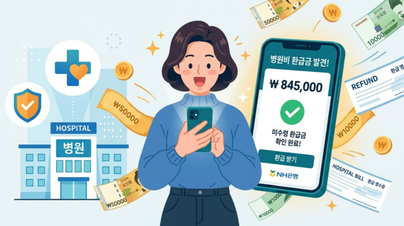 378억 소멸된다는데 내 돈은? 병원비 환급금 조회 및 신청 방법 토탈안내