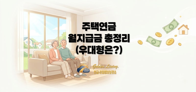 주택연금 월지급금 총정리(우대형은 얼마받을까?)