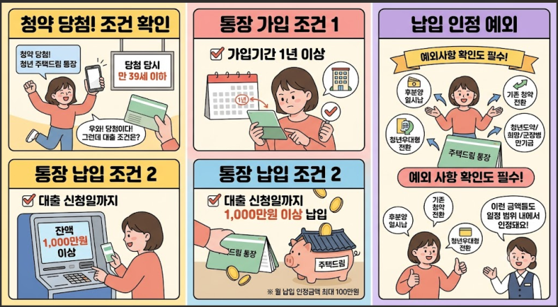 청년 주택드림 디딤돌대출 정리(2026년 기준)
