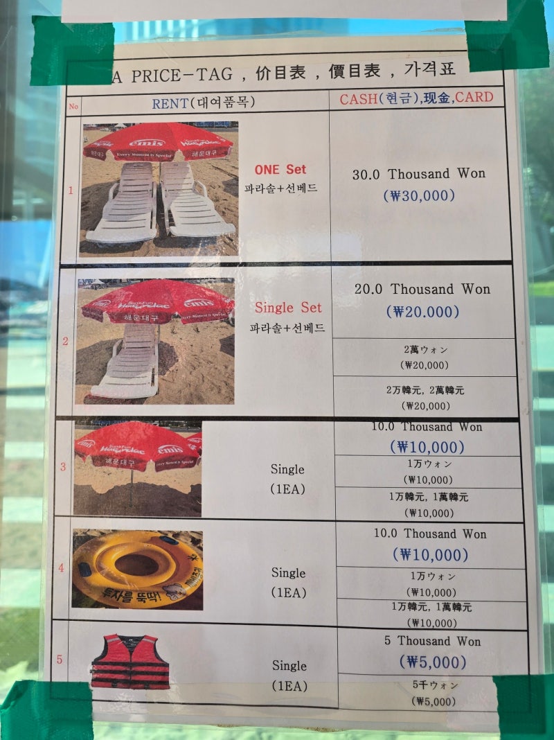 부산 해운대 해수욕장 개장! 2026년 8월 파라솔 튜브 샤워 주차 비용 총정리