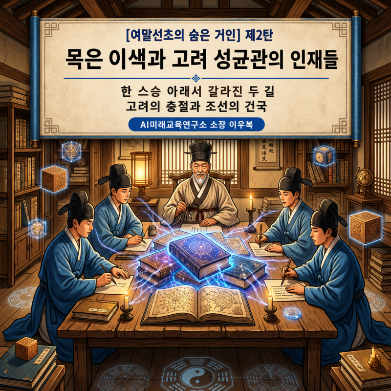 [여말선초의 숨은 거인 제2탄] 목은 이색, 조선을 건국한 천재들의 위대한 스승