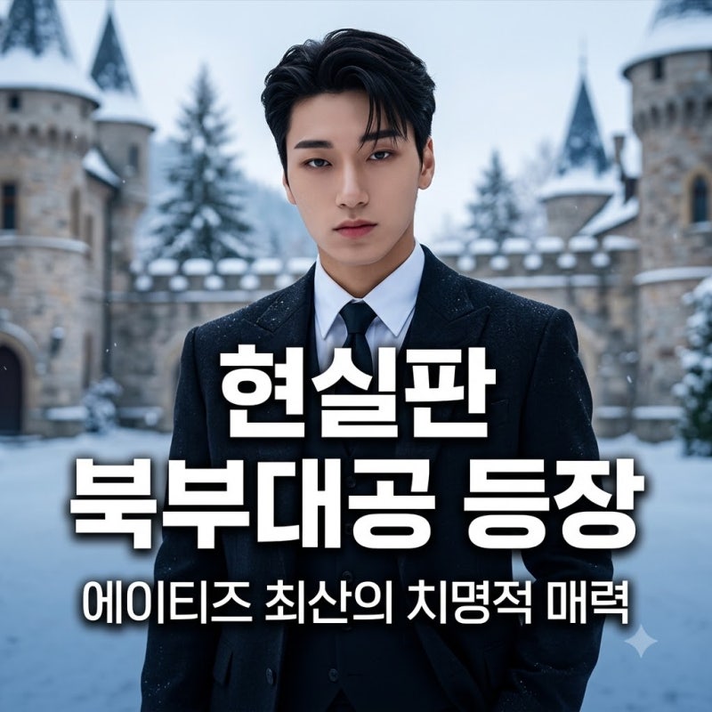 에이티즈 최산, 로판 속 북부대공의 현실판 아이콘이 된 이유