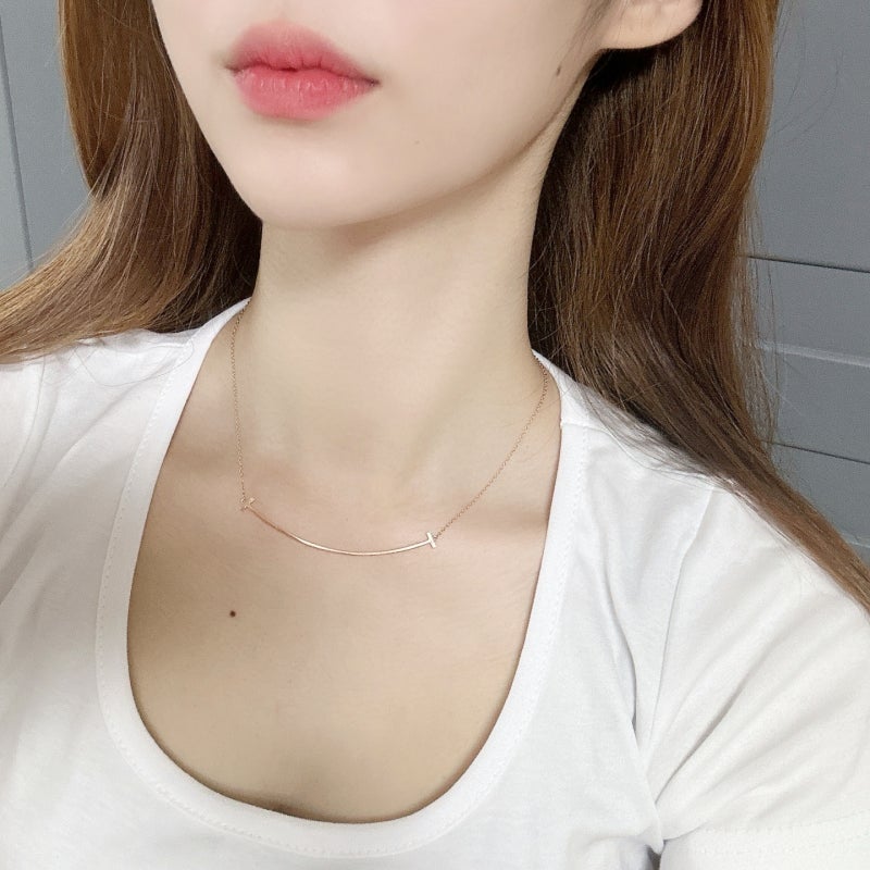 티파니 스마일 목걸이 라지 사이즈 6개월 실착 후기