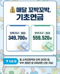 1961년생 기초연금 모의계산 1분 만에 끝내기: 부모님 수급 가능성 및 액수 총정리