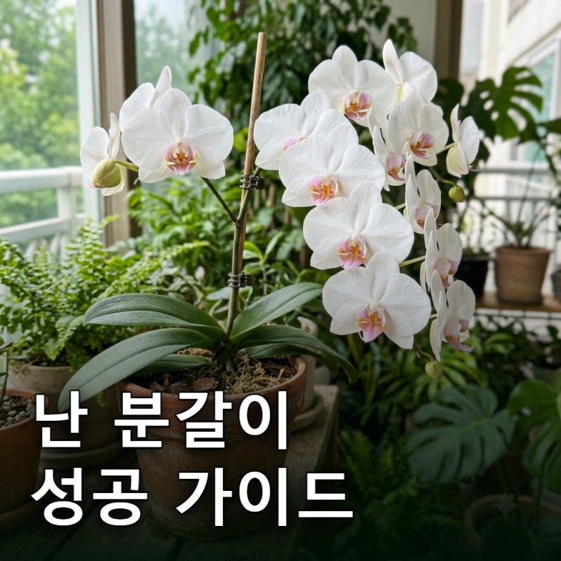 난 분갈이 방법, 흙 선택과 썩은 뿌리 정리