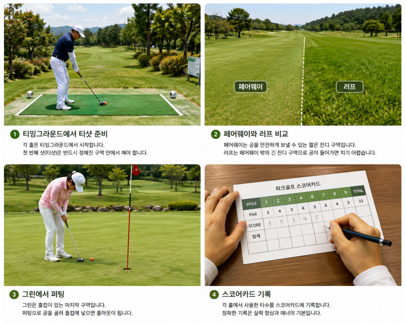 파크골프 용어 총정리｜초보자도 쉽게 이해하는 파크골프 기본 용어와 경기 규칙