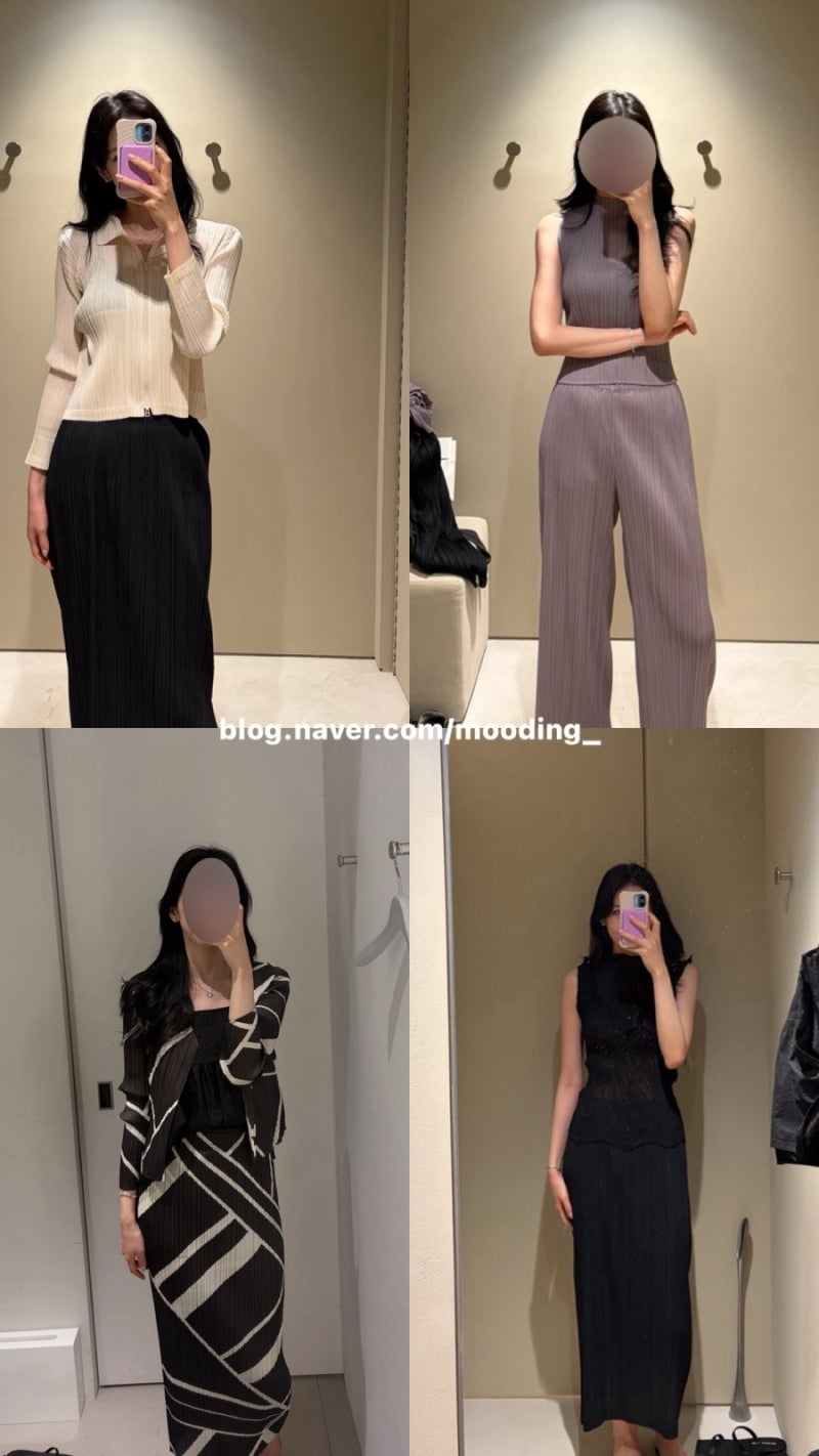 8월 이세이미야케 플리츠플리즈 ISSEY MIYAKE 입어보기•득템후기
