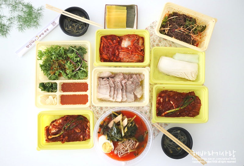 맵싹한 양념 실비김치 파는곳 원할머니 보쌈족발