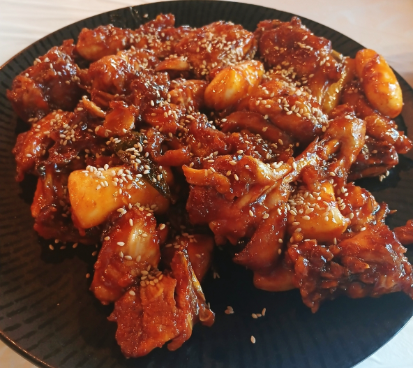 울산 진하해수욕장 맛집 타코난 숯불치킨 진하점 치맥하기 좋은 숯불양념치킨