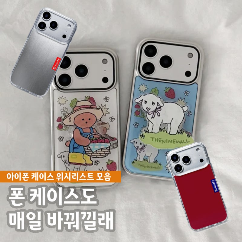 아이폰 케이스 추천 17 프로 예쁜 폰케이스 위시리스트