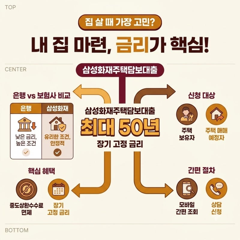 삼성화재주택담보대출 금리 비교하다 결국 갈아탄 이야기