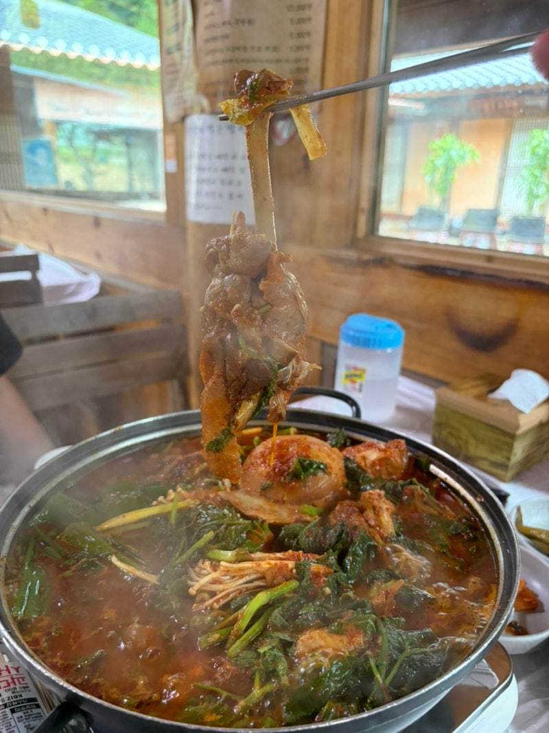 [경기 가평] 가평 맛집 토종닭볶음탕 '동기간' 허영만의 백반기행