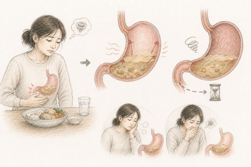기능성 소화불량 방치하면 어떻게 되나요? (뜻, 원인, 증상 정리)