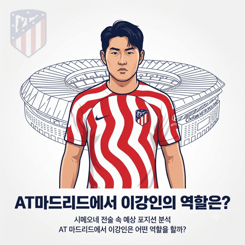 AT 마드리드에서 이강인은 어떤 역할을 할까? 시메오네 전술 속 예상 포지션 분석