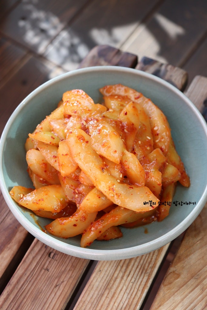 오이 노각무침 레시피 늙은오이무침 만드는 법