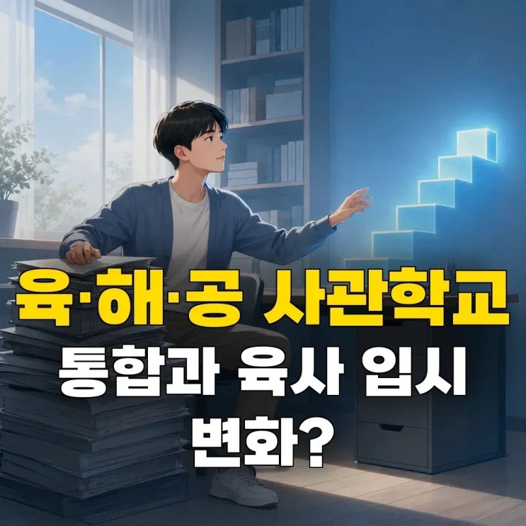 육·해·공 <b>사관학교 통합</b>, 육사 입시 준비 방향 바꿔야 할까?