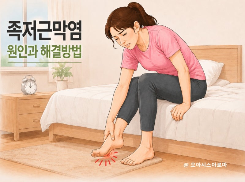 족저근막염 통증, 원인을 제대로 알면 해결이 쉬워져요