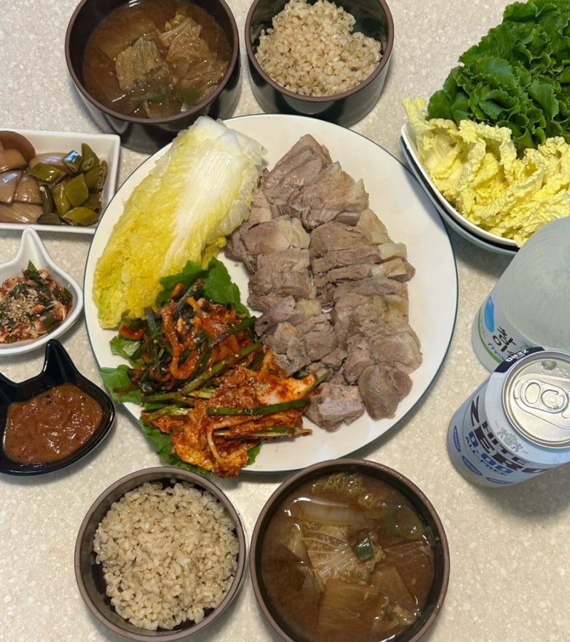 전자레인지 수육! 저당밥솥 칼로볼로 만드는 무수분 수육｜더운 여름 불 안쓰고 요리하기