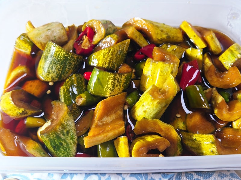 간장오이장아찌 오이장아찌 레시피 만들기