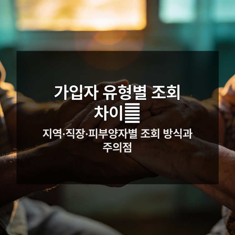 건강보험 조회 오류 지금 무시하면 큰 손해