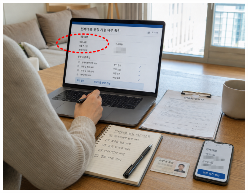 전세대출 연장 서류 미리 준비하기