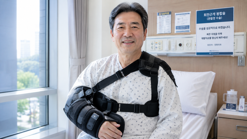회전근개파열 수술 후 회복기간은 얼마나 걸릴까요?