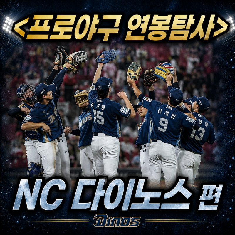 프로야구 연봉탐사 ⑬ NC 다이노스 연봉 순위 (TOP 10 구창모 박민우 박건우 김주원 권희동 김....