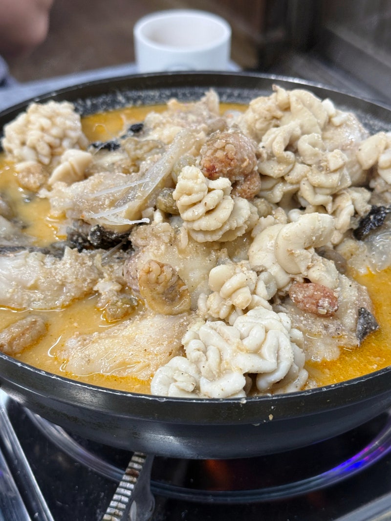 제주 조천맛집 각지불｜강민경 유튜브에 나온 아구탕맛집 웨이팅 후기