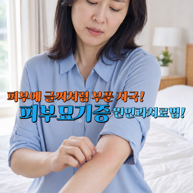 피부묘기증은 왜 생길까? 묘기증 원인과 치료, 완치 가능성