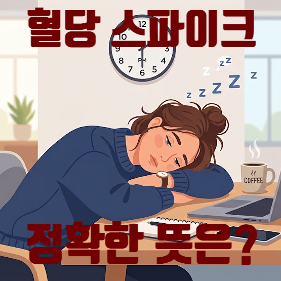 점심만 먹으면 쏟아지는 졸음, 혹시 혈당스파이크? 식습관 개선 후기