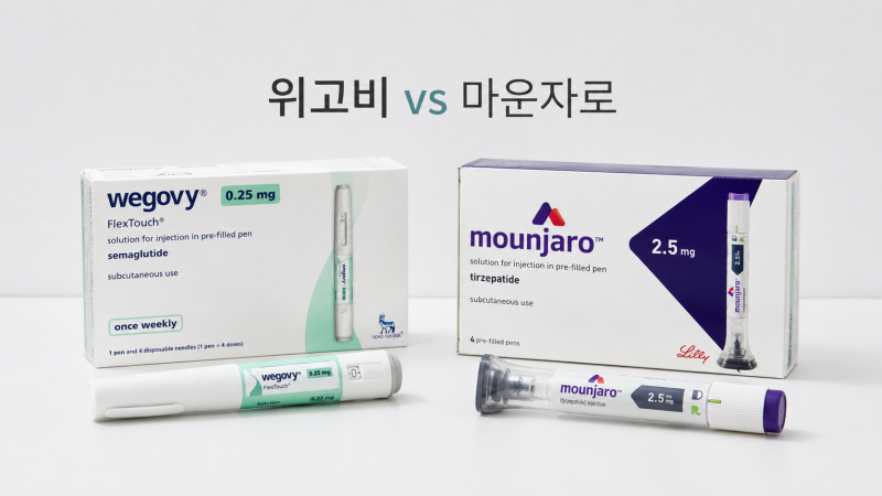 위고비·마운자로 둘 다 해본 솔직 비교｜부작용·가격·5kg 감량 후기 (57kg→52kg)