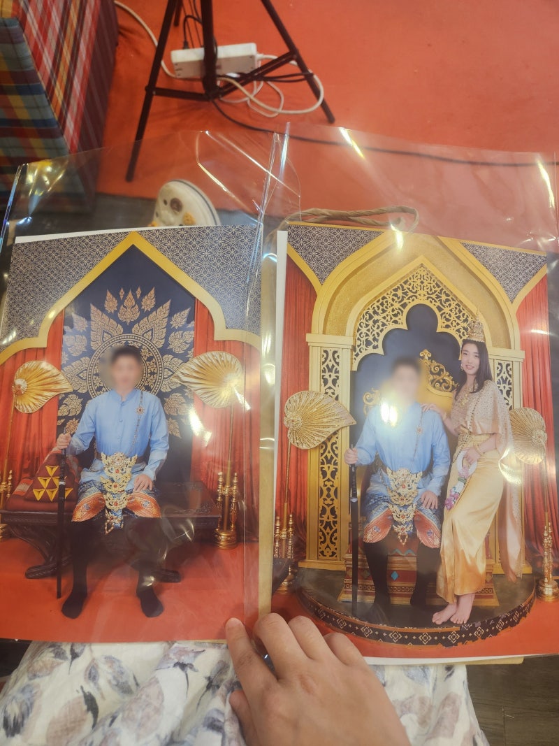 태국전통의상 체험방콕 촬영 꿀팁