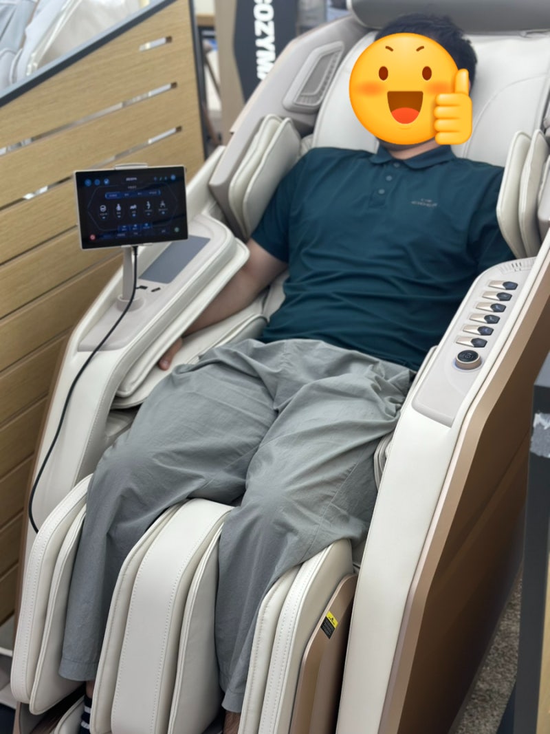부모님선물 안마의자추천 제스파안마의자롯데하이마트도동점 매장 체험 후기