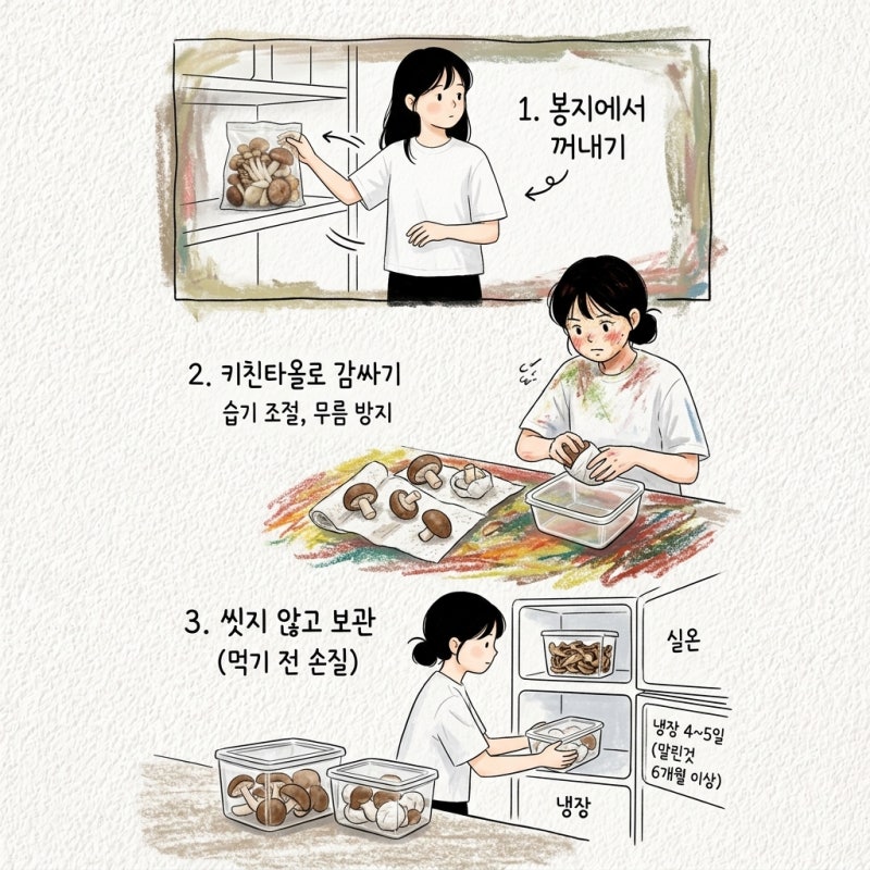 버섯을 물에 씻으면 안 된다는 말이 반은 맞고 반은 틀린데, 종류마다 손질이 달라지는 이유....
