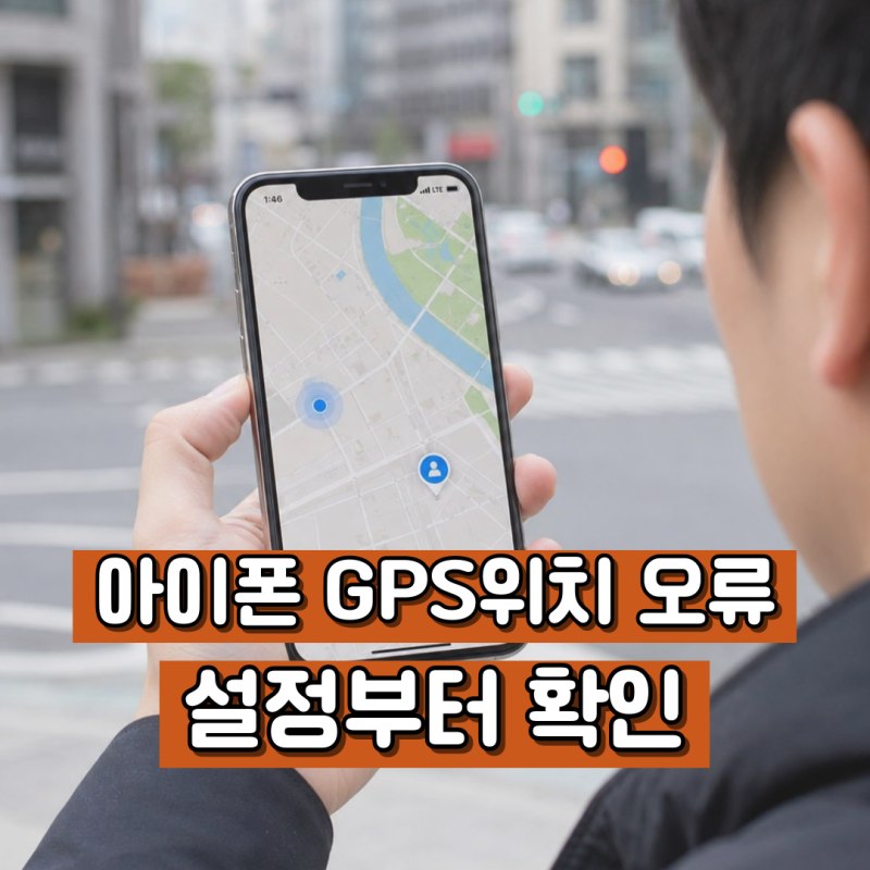 아이폰 GPS 위치 오류, 지도 앱에서 내 위치가 엇갈릴 때 확인할 점