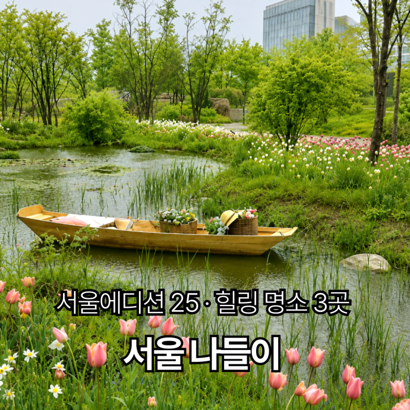 首爾出遊推薦 | 首爾版25精選3處自然療癒景點（首爾植物園·天空公園·西巡羅街）