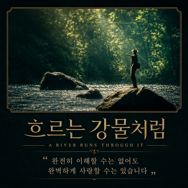 [넷플릭스 잔잔한 영화] 흐르는 강물처럼 줄거리 명대사 리뷰 (스포O)