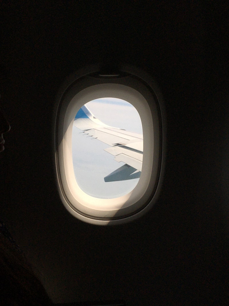 인천 샤먼 대한항공 탑승후기, A321-200 좌석간격 및 기내식