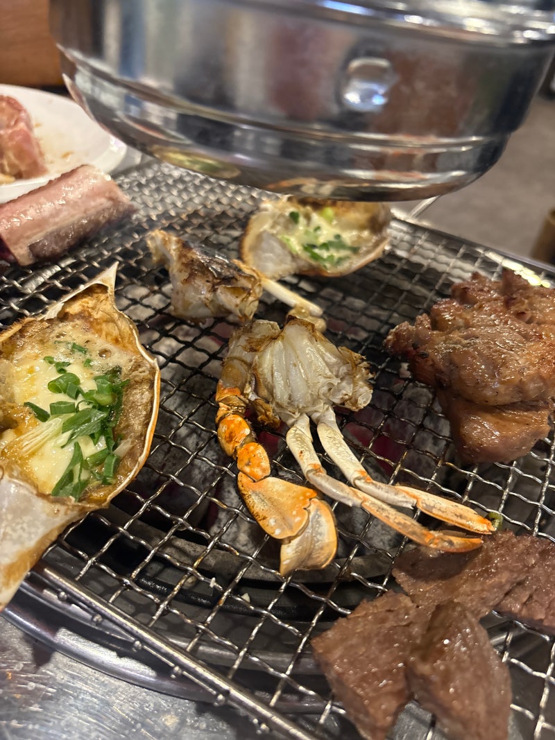 첨단 남영동양문(feat.숯불 소갈비는 사이드ㅋ꽃게가 메인 메뉴)