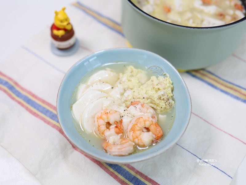 간단한 아침식사 메뉴 추천 순두부 계란탕 요리 레시피 맑은 국 종류