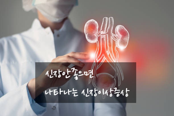 신장안좋으면 나타나는 신장이상증상