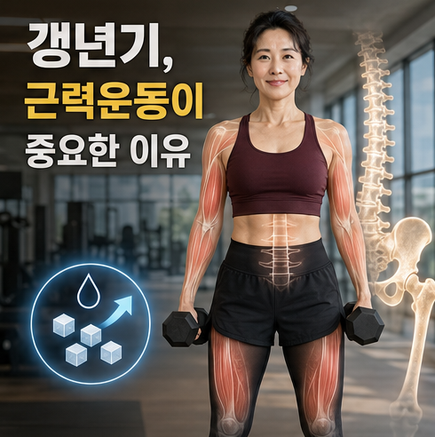 갱년기 여성에게 근력운동이 중요한 이유
