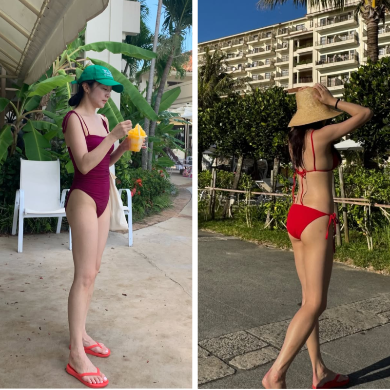 정다은 아나운서 이미지 탈피 선언, 오키나와 비키니로 완성한 변신 복근이 예사롭지 않다?