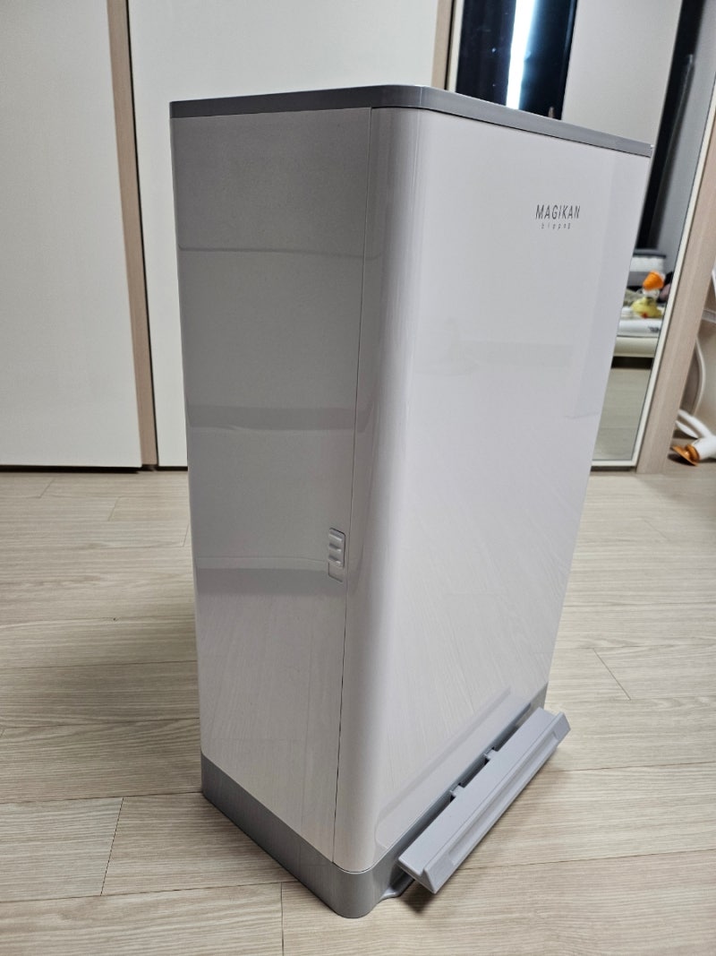 [육아템]매직캔_히포 오토실링 화이트(280) 내돈내산 후기_MH280(27L), MH280WGA