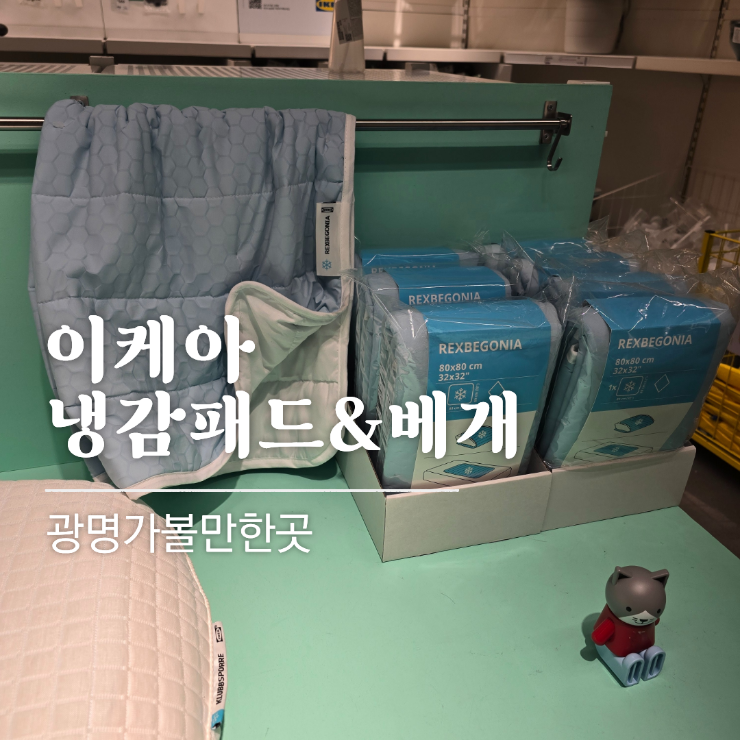 광명 가볼만한곳 이케아 광명점 낮은 베개 (가펠클로카)/ 냉감패드 (렉스베고니아) 추천 및 ....